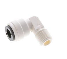 1/4'' x 1/8'' NPT 90 graden L-verbinding POM Insteekfitting Buitendraad EPDM [10 Stuks]