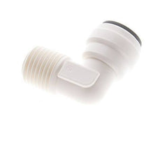 5/16'' x 1/4'' NPT 90 graden L-verbinding POM Insteekfitting buitendraad EPDM [5 Stuks]