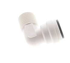 5/16'' x 1/4'' NPT 90 graden L-verbinding POM Insteekfitting buitendraad EPDM [5 Stuks]