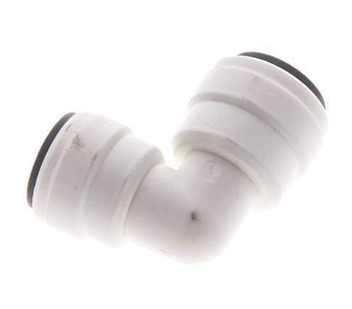 3/16'' x 1/4'' 90 graden L-verbinding POM Insteekfitting EPDM [5 Stuks]
