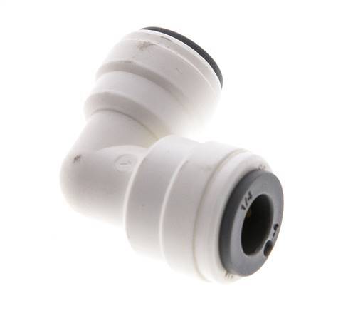 3/16'' x 1/4'' 90 graden L-verbinding POM Insteekfitting EPDM [5 Stuks]