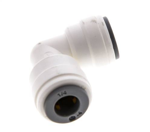 3/16'' x 1/4'' 90 graden L-verbinding POM Insteekfitting EPDM [5 Stuks]