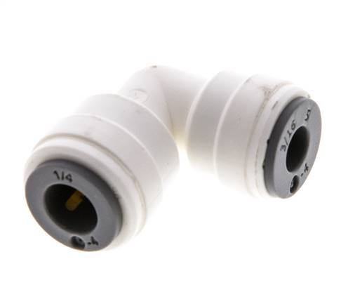3/16'' x 1/4'' 90 graden L-verbinding POM Insteekfitting EPDM [5 Stuks]