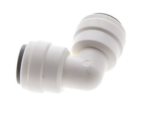 1/4'' 90 graden L-verbinding POM Insteekfitting EPDM [5 Stuks]