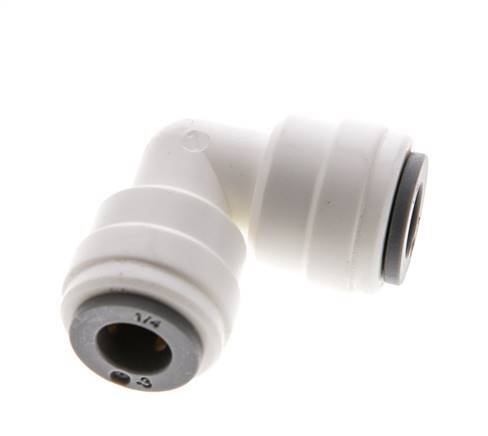 1/4'' 90 graden L-verbinding POM Insteekfitting EPDM [5 Stuks]