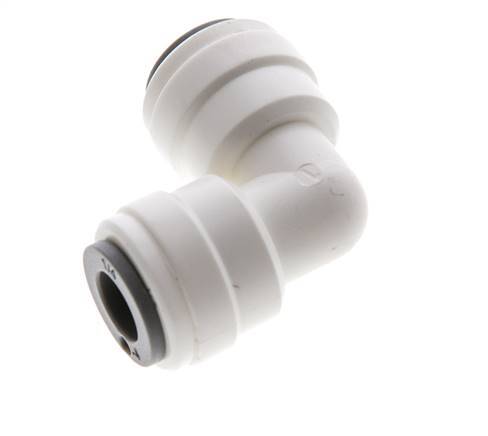1/4'' 90 graden L-verbinding POM Insteekfitting EPDM [5 Stuks]