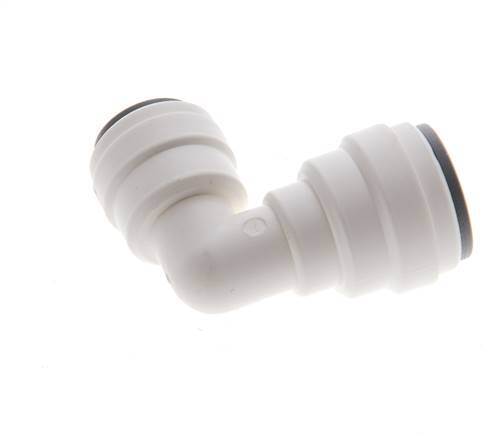 1/4'' x 5/16'' 90deg Elbow Push-in Fitting POM EPDM [5 Pieces]