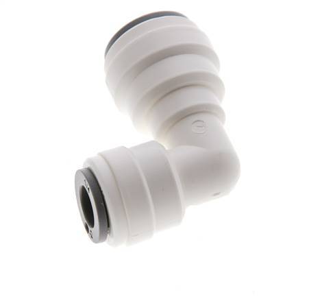 1/4'' x 5/16'' 90 graden L-verbinding POM Insteekfitting EPDM [5 Stuks]