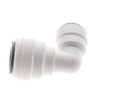 1/4'' x 3/8'' 90 graden L-verbinding POM Insteekfitting EPDM [5 Stuks]