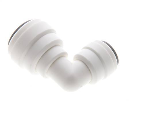 1/4'' x 3/8'' 90deg Elbow Push-in Fitting POM EPDM [5 Pieces]