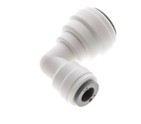 1/4'' x 3/8'' 90 graden L-verbinding POM Insteekfitting EPDM [5 Stuks]