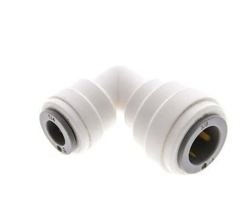 1/4'' x 3/8'' 90 graden L-verbinding POM Insteekfitting EPDM [5 Stuks]
