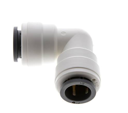 1/2'' 90 graden L-verbinding POM Insteekfitting EPDM [2 Stuks]