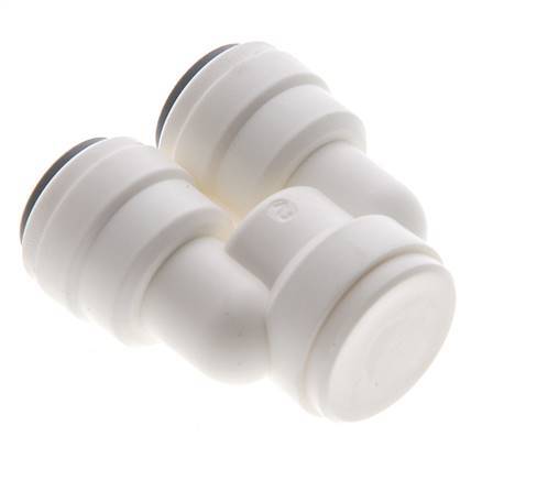 1/4'' U-koppeling POM Insteekfitting FDA EPDM [2 Stuks]