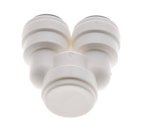 1/4'' U-koppeling POM Insteekfitting FDA EPDM [2 Stuks]