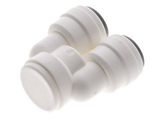1/4'' U-koppeling POM Insteekfitting FDA EPDM [2 Stuks]