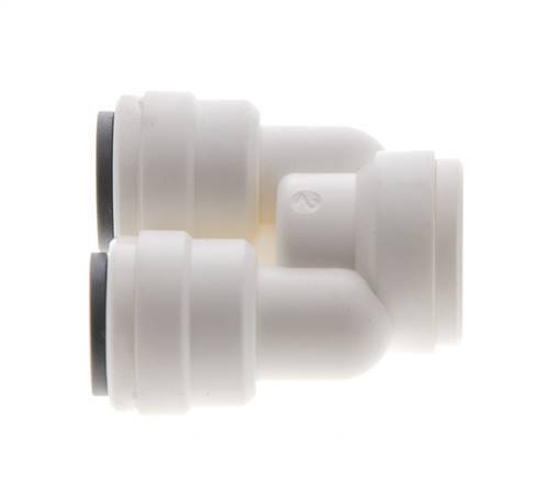 1/4'' U-koppeling POM Insteekfitting FDA EPDM [2 Stuks]