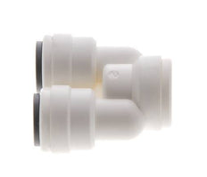 1/4'' U-koppeling POM Insteekfitting FDA EPDM [2 Stuks]