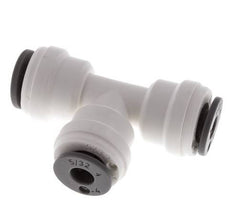 5/32'' T-koppeling POM Insteekfitting FDA EPDM [2 Stuks]