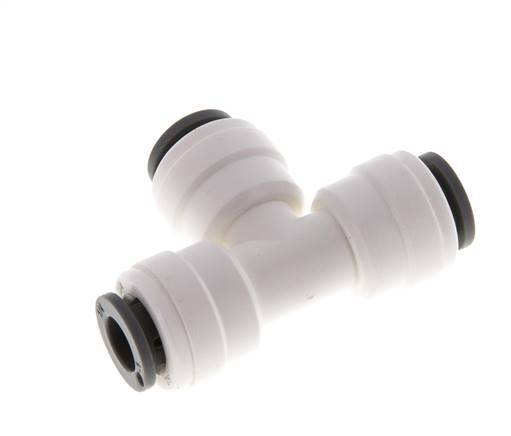 1/4'' T-koppeling POM Insteekfitting FDA EPDM [2 Stuks]