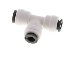 1/4'' T-koppeling POM Insteekfitting FDA EPDM [2 Stuks]