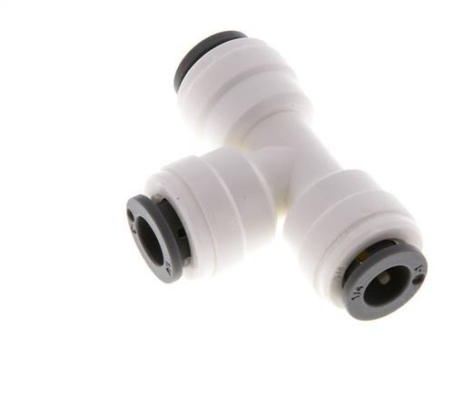 1/4'' T-koppeling POM Insteekfitting FDA EPDM [2 Stuks]