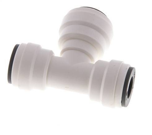 5/16'' x 3/8'' T-koppeling POM Insteekfitting FDA EPDM [2 Stuks]
