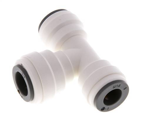 5/16'' x 3/8'' T-koppeling POM Insteekfitting FDA EPDM [2 Stuks]