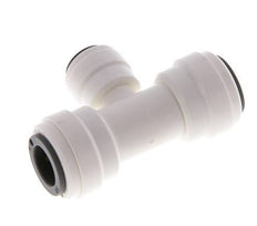 3/8'' x 1/4'' T-koppeling POM Insteekfitting FDA EPDM [2 Stuks]