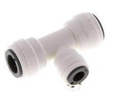 3/8'' x 1/4'' T-koppeling POM Insteekfitting FDA EPDM [2 Stuks]