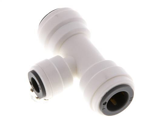 3/8'' x 1/4'' T-koppeling POM Insteekfitting FDA EPDM [2 Stuks]