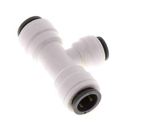 3/8'' x 1/2'' T-koppeling POM Insteekfitting FDA EPDM [2 Stuks]