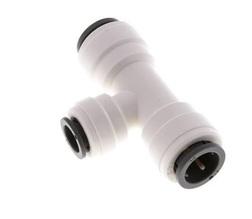 3/8'' x 1/2'' T-koppeling POM Insteekfitting FDA EPDM [2 Stuks]