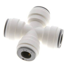 5/16'' Cross POM Insteekfitting FDA EPDM [2 Stuks]