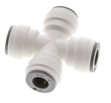 5/16'' Cross POM Insteekfitting FDA EPDM [2 Stuks]