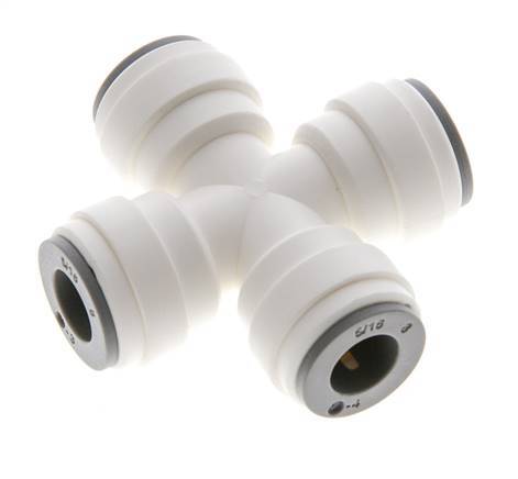 5/16'' Cross POM Insteekfitting FDA EPDM [2 Stuks]