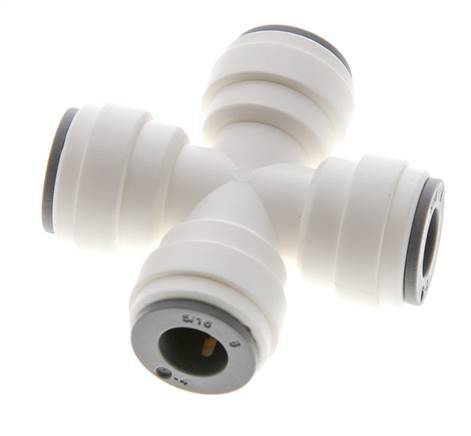 5/16'' Cross POM Insteekfitting FDA EPDM [2 Stuks]