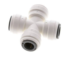 3/8'' Cross POM Insteekfitting FDA EPDM [2 Stuks]