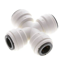 3/8'' Cross POM Insteekfitting FDA EPDM [2 Stuks]
