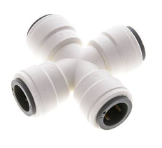 1/2'' Cross POM Insteekfitting FDA EPDM [2 Stuks]