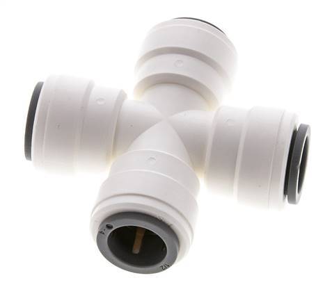1/2'' Cross POM Insteekfitting FDA EPDM [2 Stuks]