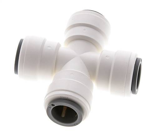 1/2'' Cross POM Insteekfitting FDA EPDM [2 Stuks]