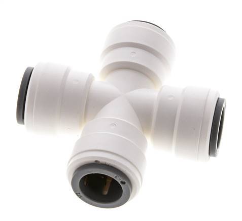 1/2'' Cross POM Insteekfitting FDA EPDM [2 Stuks]