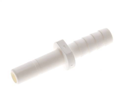 1/4'' x 6.8mm Plug-in Fitting with Hose Pillar POM EPDM [10 Pieces]