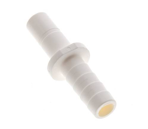 1/4'' x 6.8mm 90deg Elbow Plug-in Fitting with Hose Pillar POM EPDM [10 Pieces]