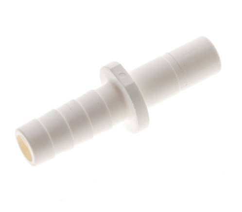 1/4'' x 6.8mm 90deg Elbow Plug-in Fitting with Hose Pillar POM EPDM [10 Pieces]