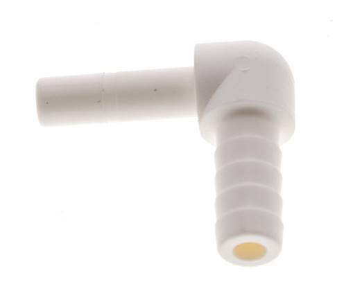1/4'' x 8.5mm 90deg Elbow Plug-in Fitting POM Slangpilaar EPDM [10 Stuks]