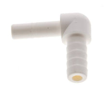 1/4'' x 8.5mm 90deg Elbow Plug-in Fitting with Hose Pillar POM EPDM [10 Pieces]