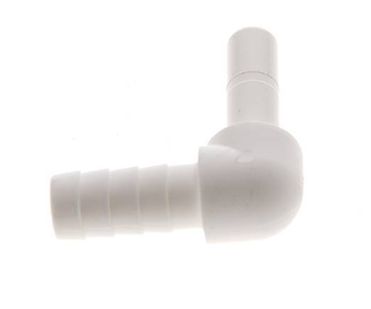 1/4'' x 8.5mm 90deg Elbow Plug-in Fitting POM Slangpilaar EPDM [10 Stuks]