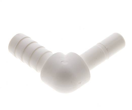 1/4'' x 8.5mm 90deg Elbow Plug-in Fitting POM Slangpilaar EPDM [10 Stuks]